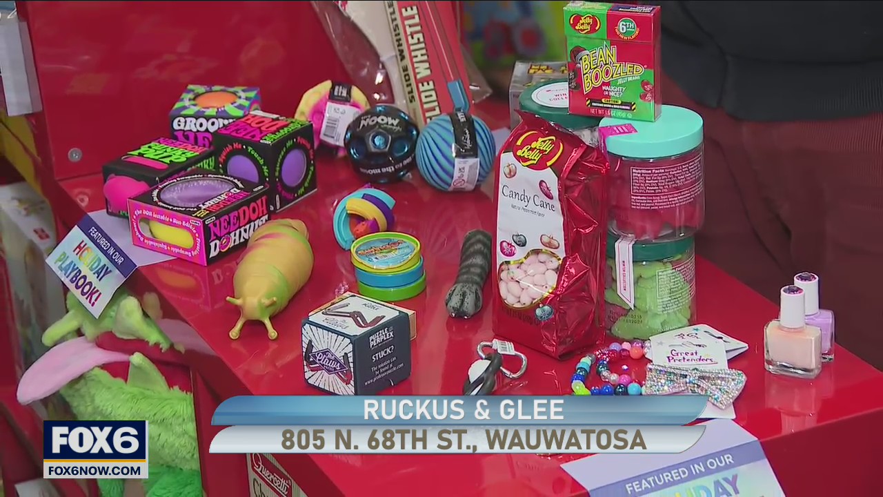 The team at Ruckus & Glee are stocked with fun holiday-themed options for kids