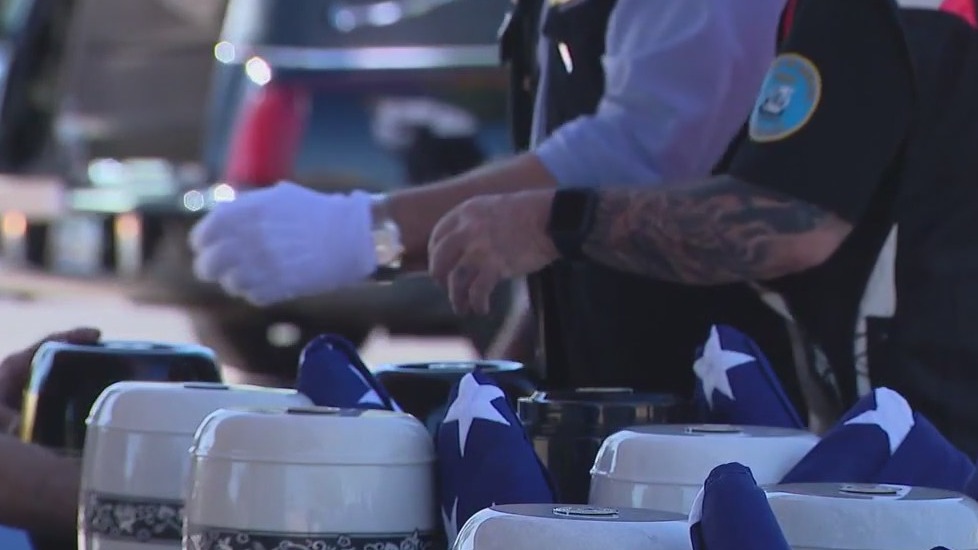 Veterans, spouses laid to rest in emotional ceremony