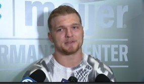 Lions Aidan Hutchinson talks Divine Child football in state final