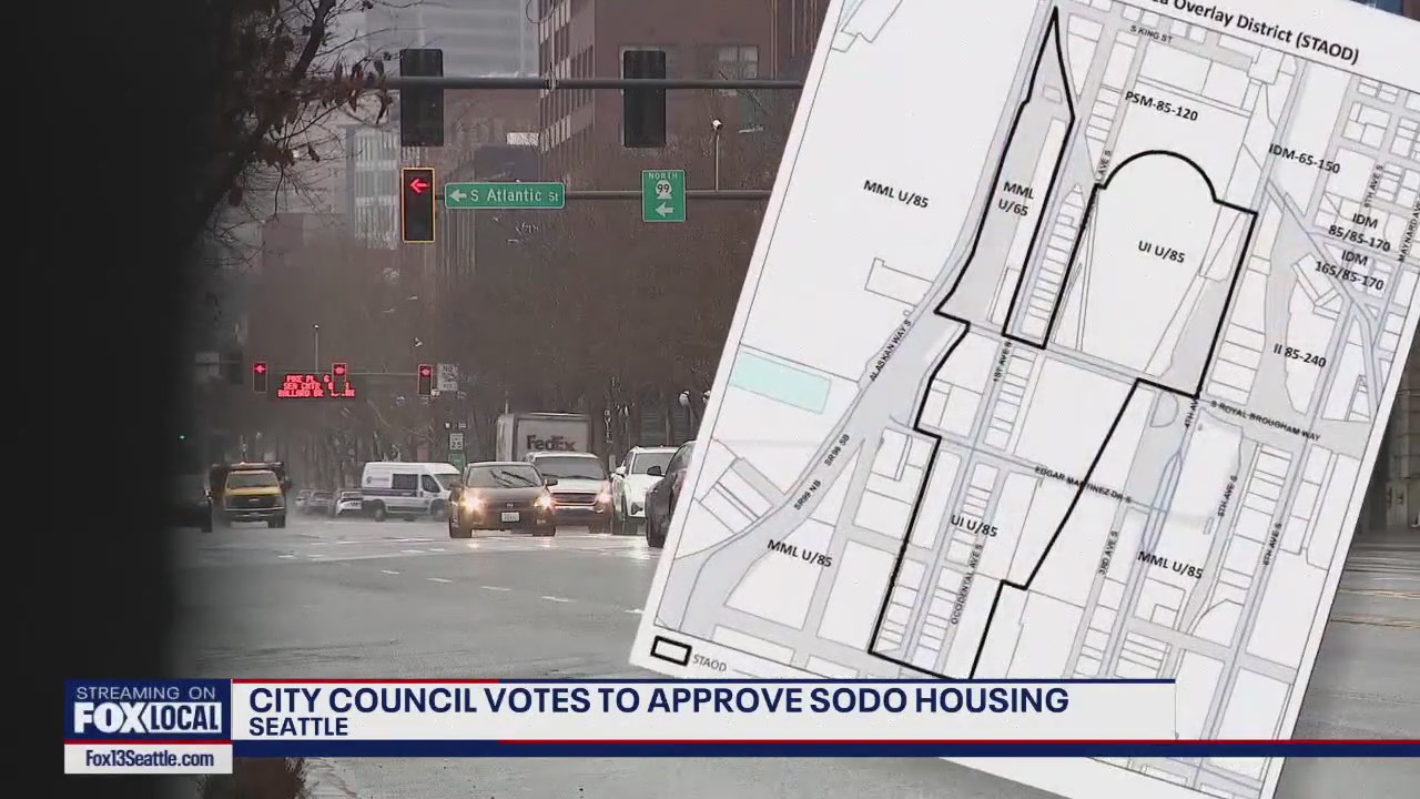 Seattle City Council approves SODO housing plan