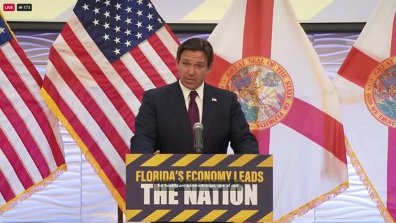 Gov. DeSantis address Hope Florida controversy