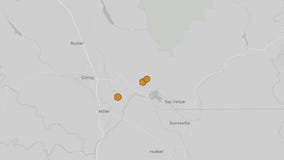 3 morning earthquakes strike near Gilroy