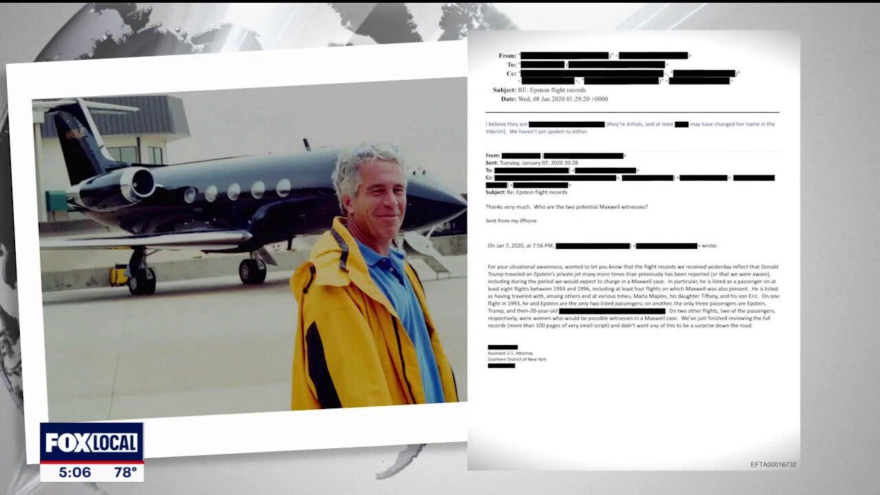 Trump's response to more Epstein documents  and photos