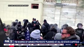 FBI warns of armed protests planned at all 50 state capitols