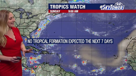 Tropics are quiet before peak hurricane season