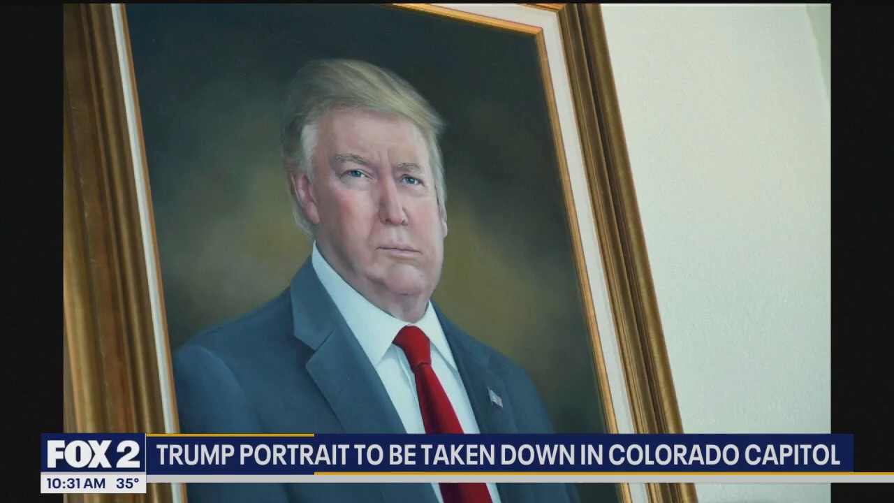 Portrait of President Donald Trump removed from Colorado State Capitol