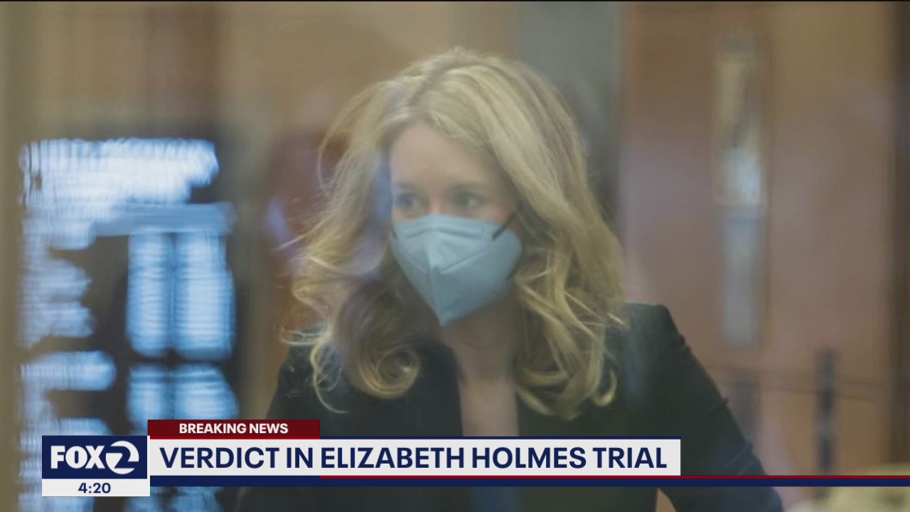 Elizabeth Holmes found guilty on 4 counts