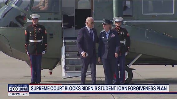 Supreme Court blocks Biden's student loan forgiveness plan