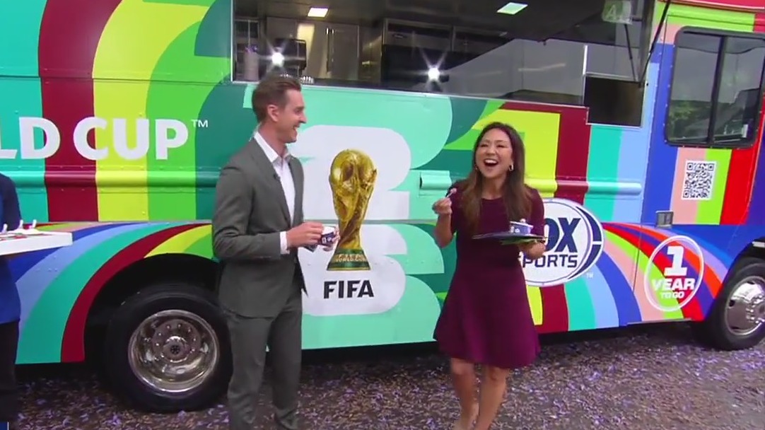 FOX Sports Summer of Soccer ice cream truck