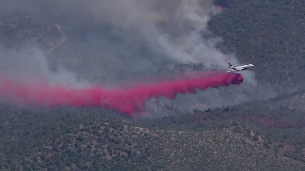 Flying V Fire: U.S. 60 partially reopened