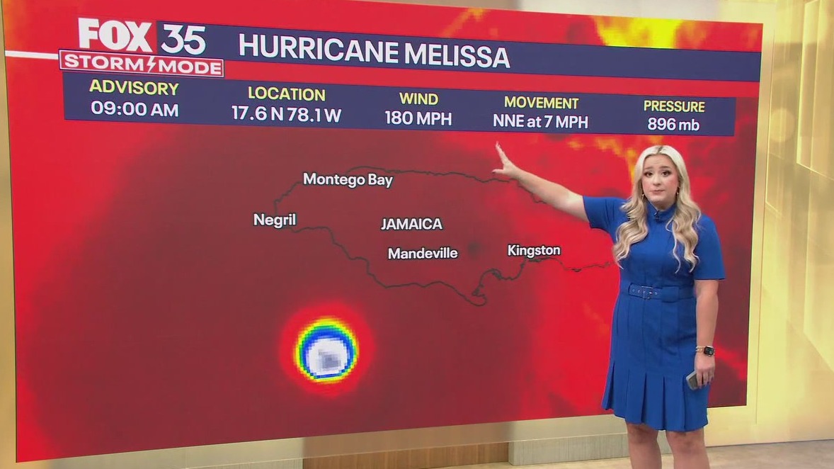 Melissa among strongest Atlantic hurricanes on record