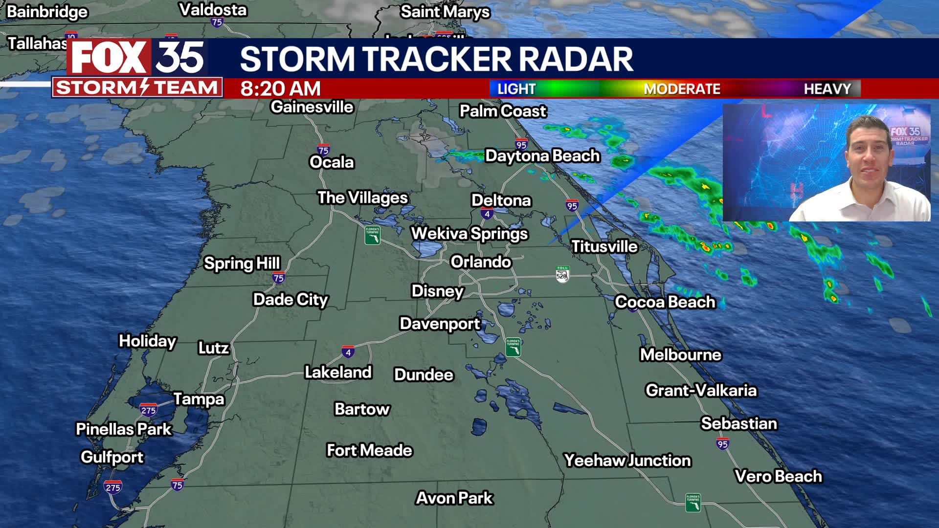 Orlando AM weather forecast: Nov. 10, 2024