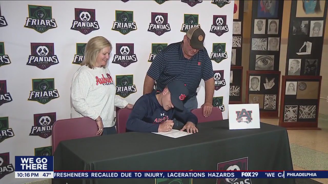 Bonner Prendie baseball phenom signs with Auburn, sets sights on major leagues