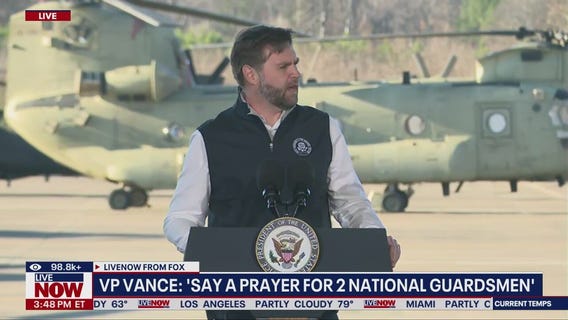 VP Vance reacts to shooting in DC