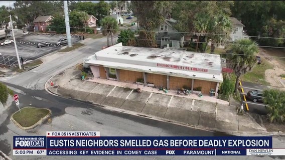 Eustis residents reported gas odor weeks before explosion