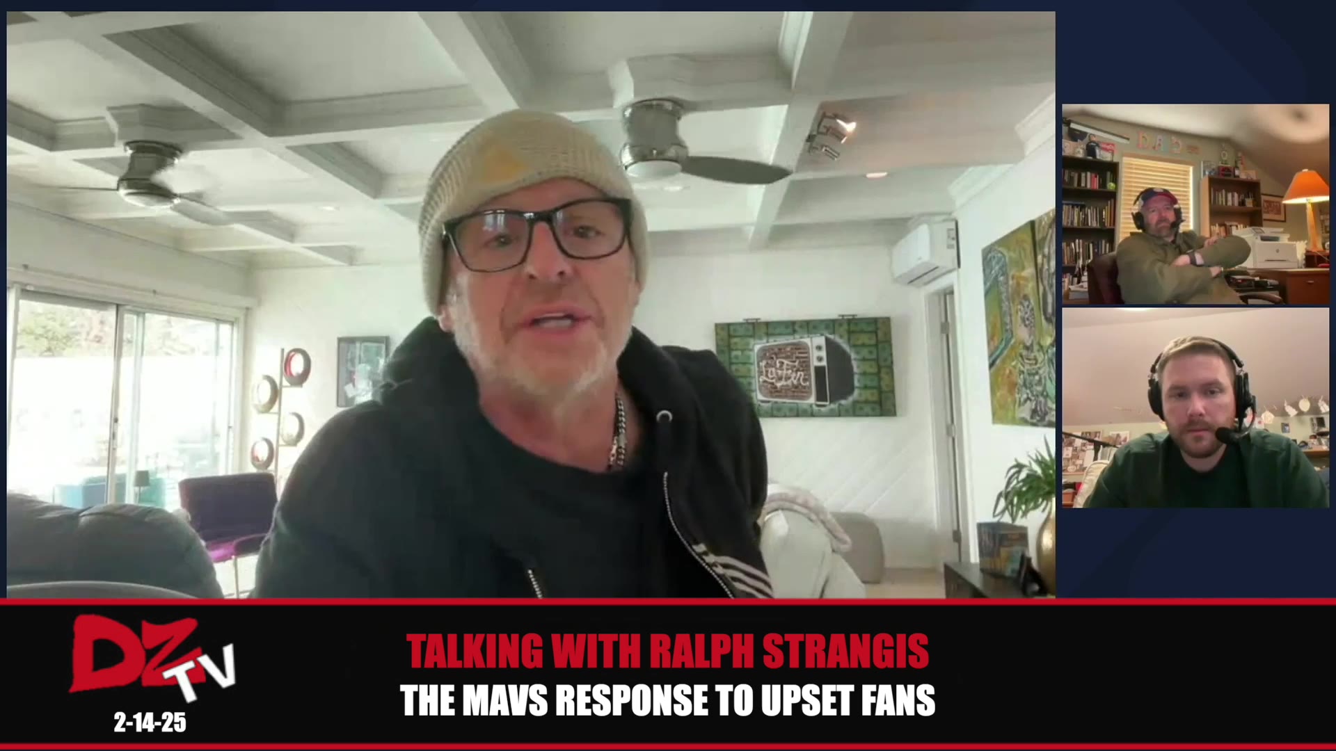 Ralph Strangis on Mavs reaction to Luka trade | DZTV