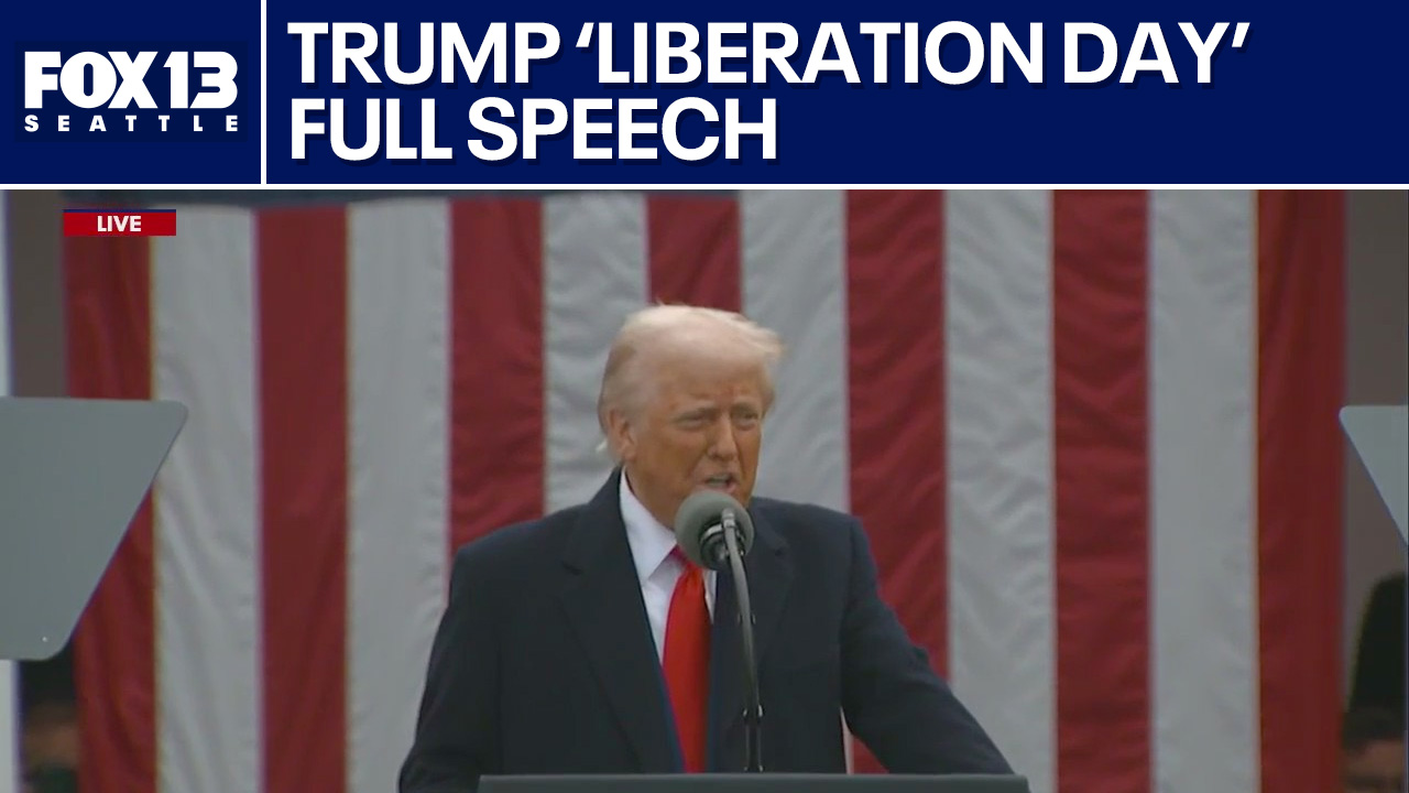Trump announces tariffs on 'Liberation Day' at The White House: FULL SPEECH