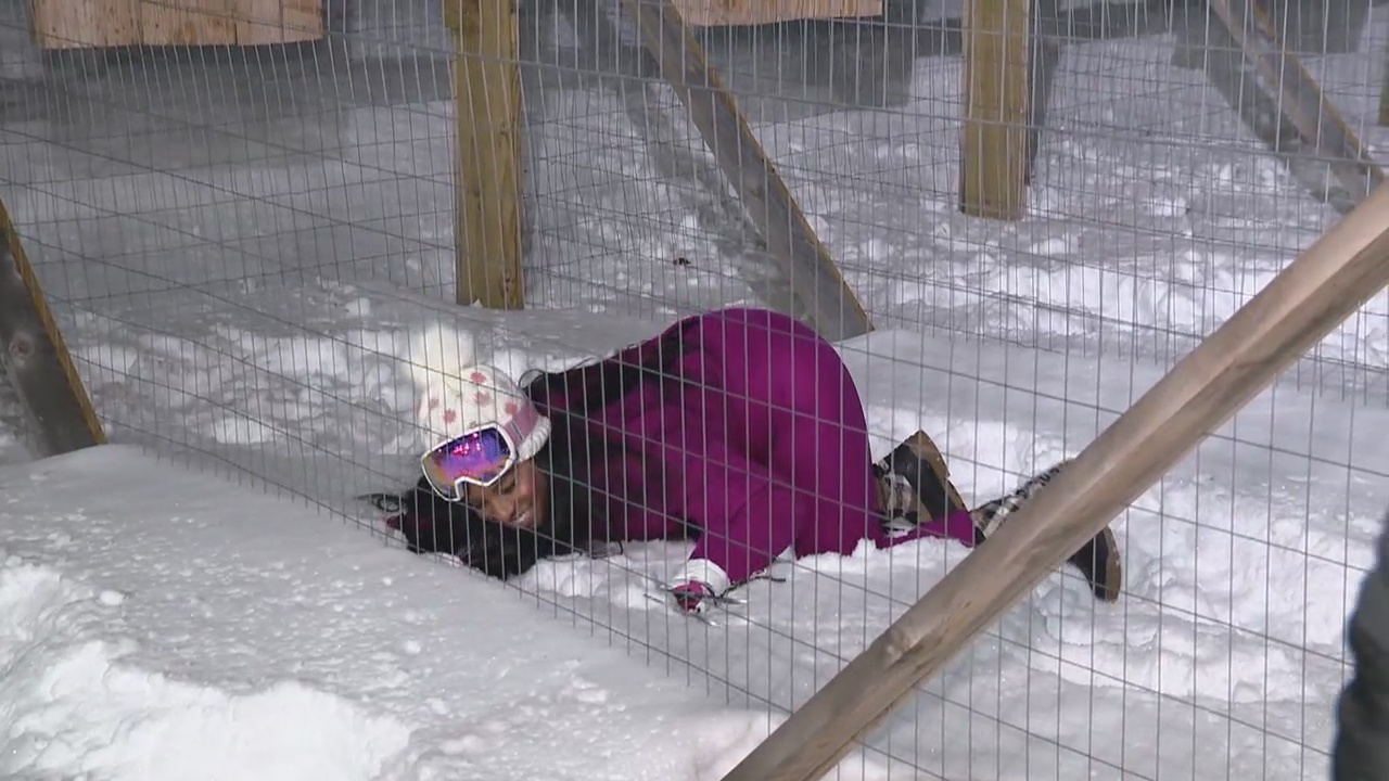 Winter Zip Trip Bloopers