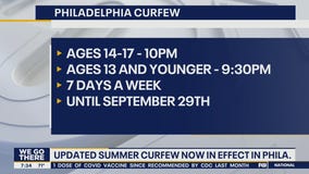 Summer curfew for children, teens under 18 takes effect in Philadelphia