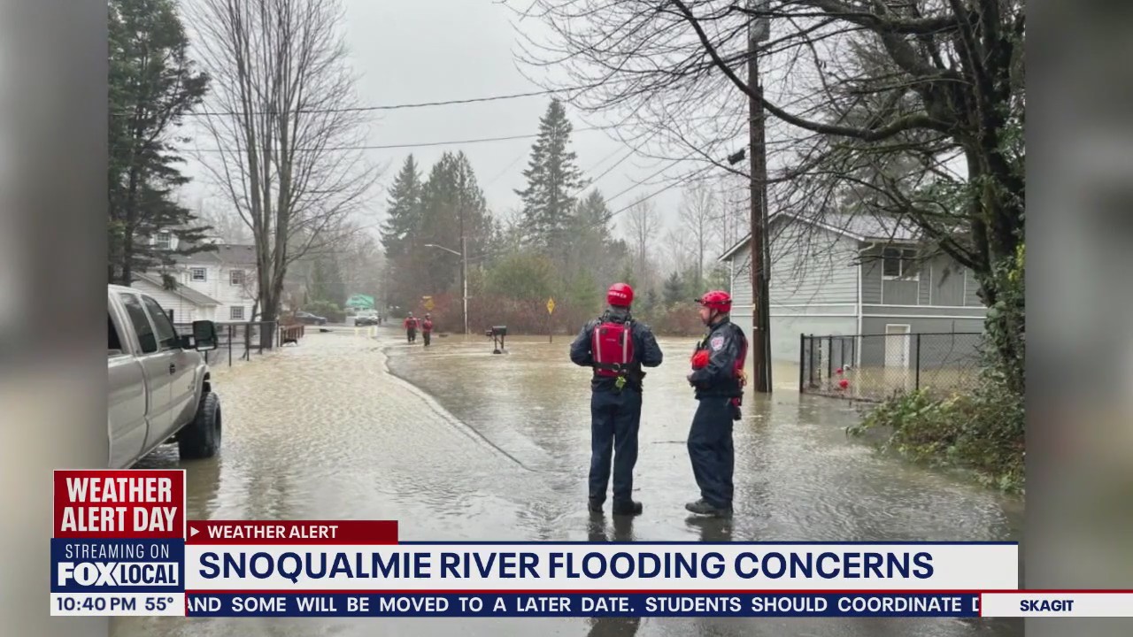 Flooding expected for rivers across western WA | FOX 13 Seattle