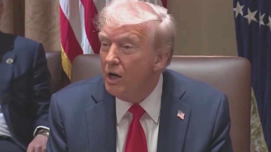 Trump says he's 'not joking' about 3rd term