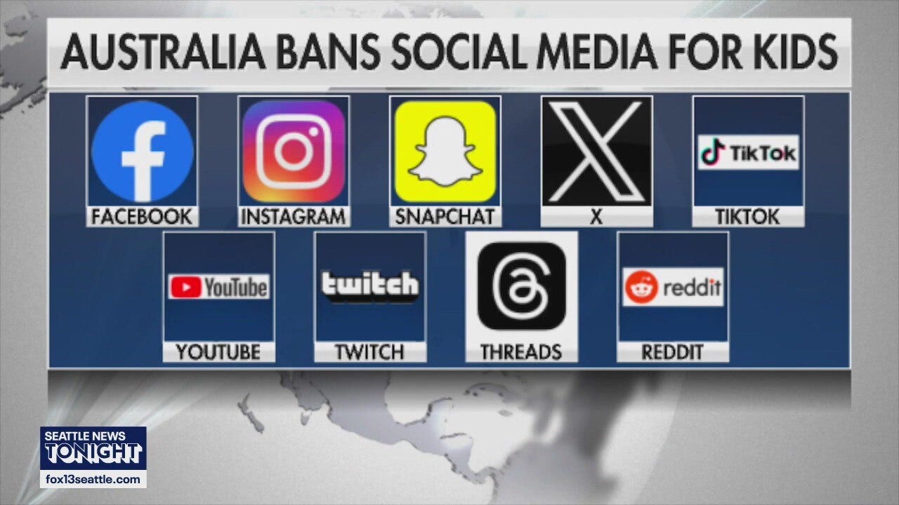 Australia bans social media for kids under 16