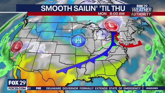 FOX 29 Weather Authority 7-day forecast