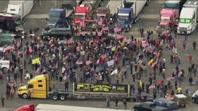 California truckers convoy opposing COVID-19 mandates departs for DC