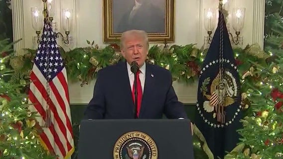 President Trump defends economy, blames predecessor in national address