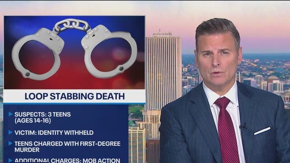 3 teens charged in deadly downtown Chicago stabbing