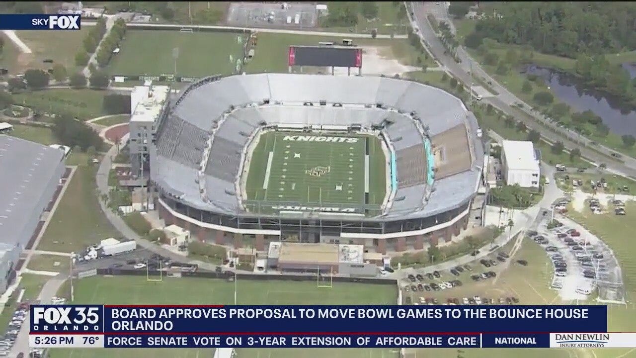 UCF to host bowl games during Camping World Stadium renovation