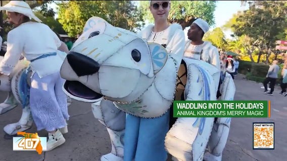 Inside look: Christmas at Disney's Animal Kingdom