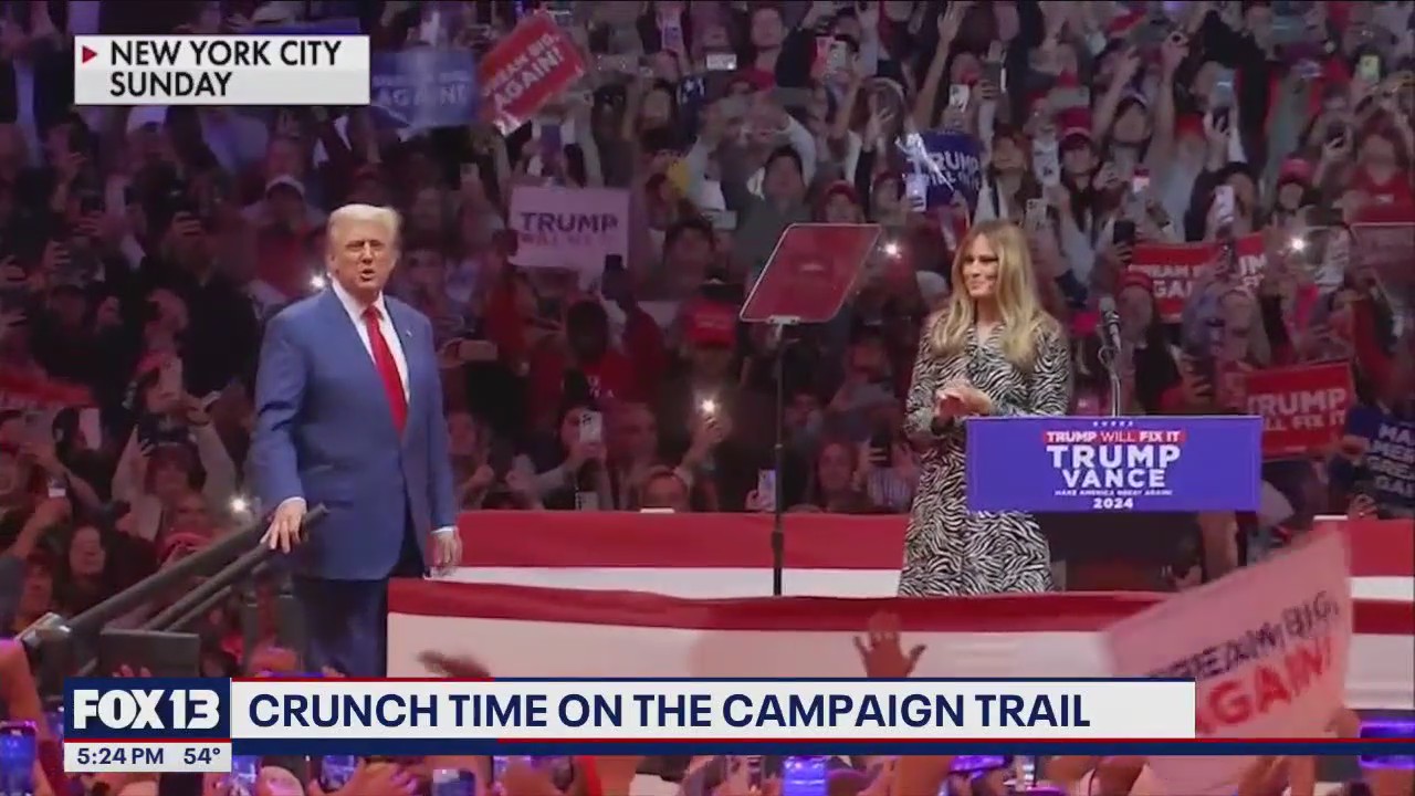 Crunch time on the campaign trail