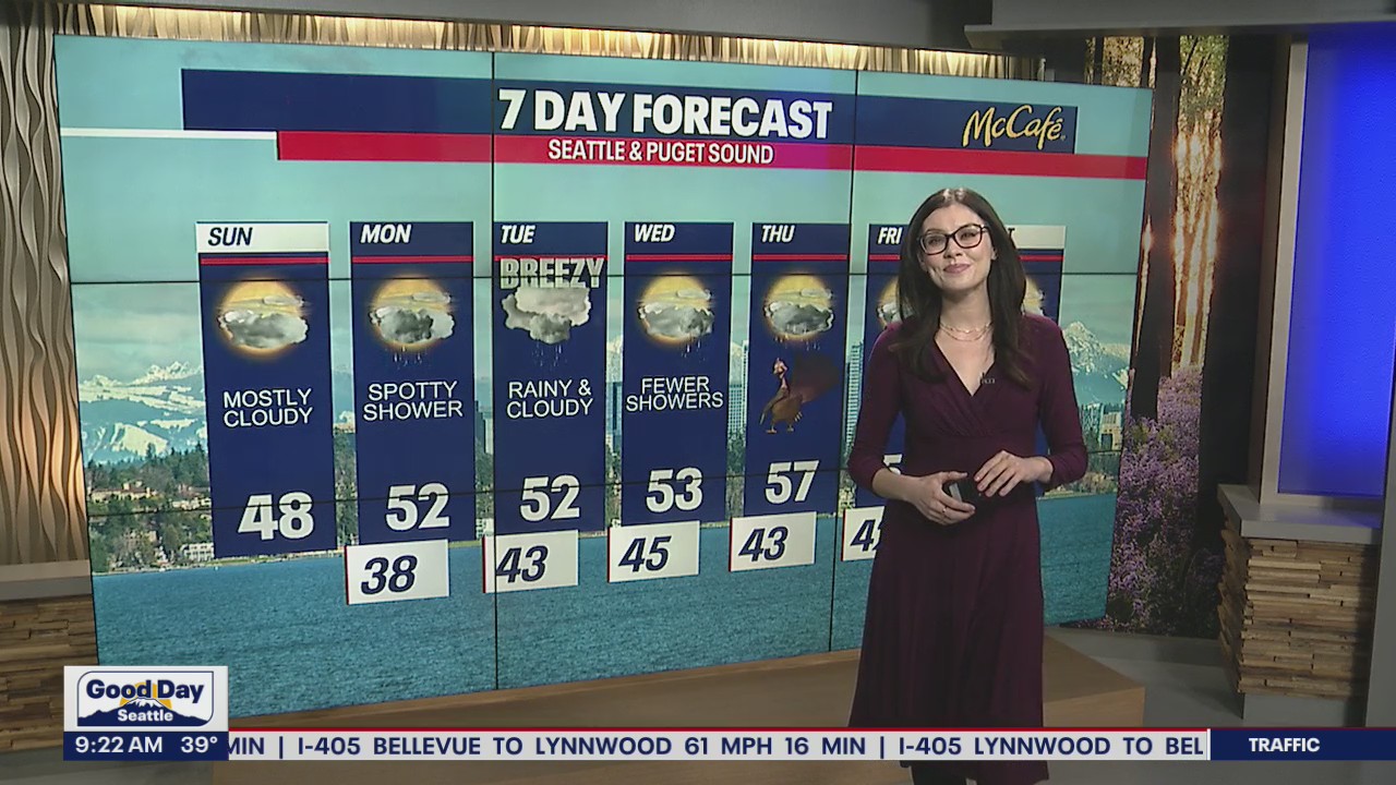 No major storms for Thanksgiving week