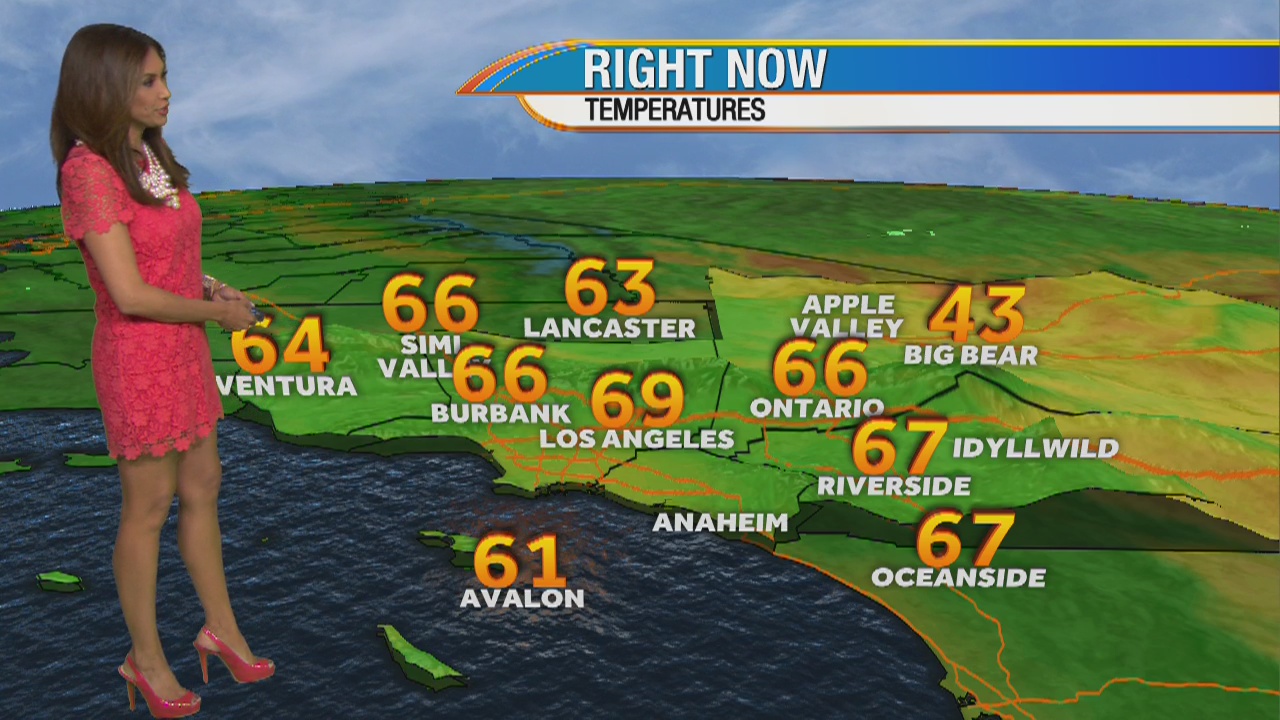Monday morning weather forecast