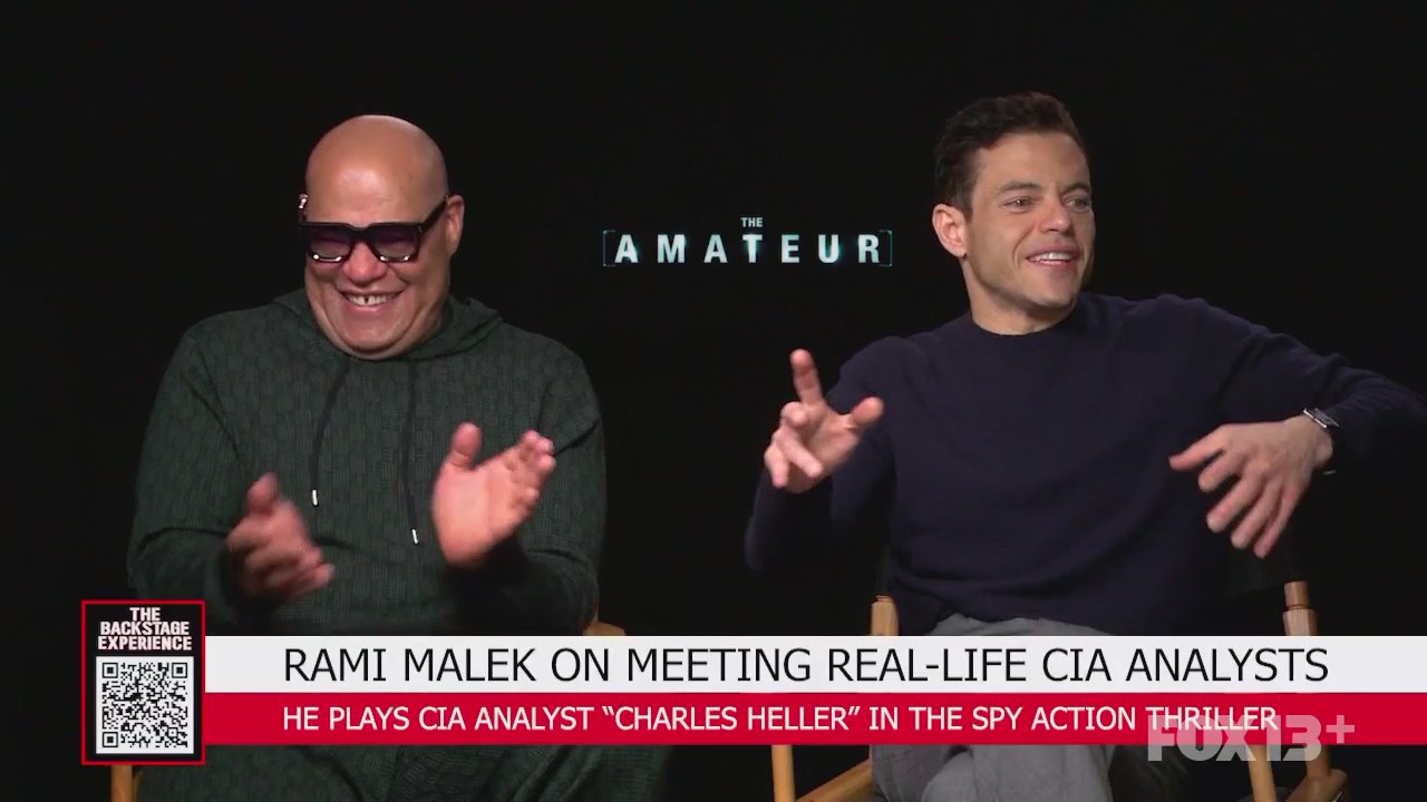 Backstage Experience: Rami Malek meeting real-life CIA analysts