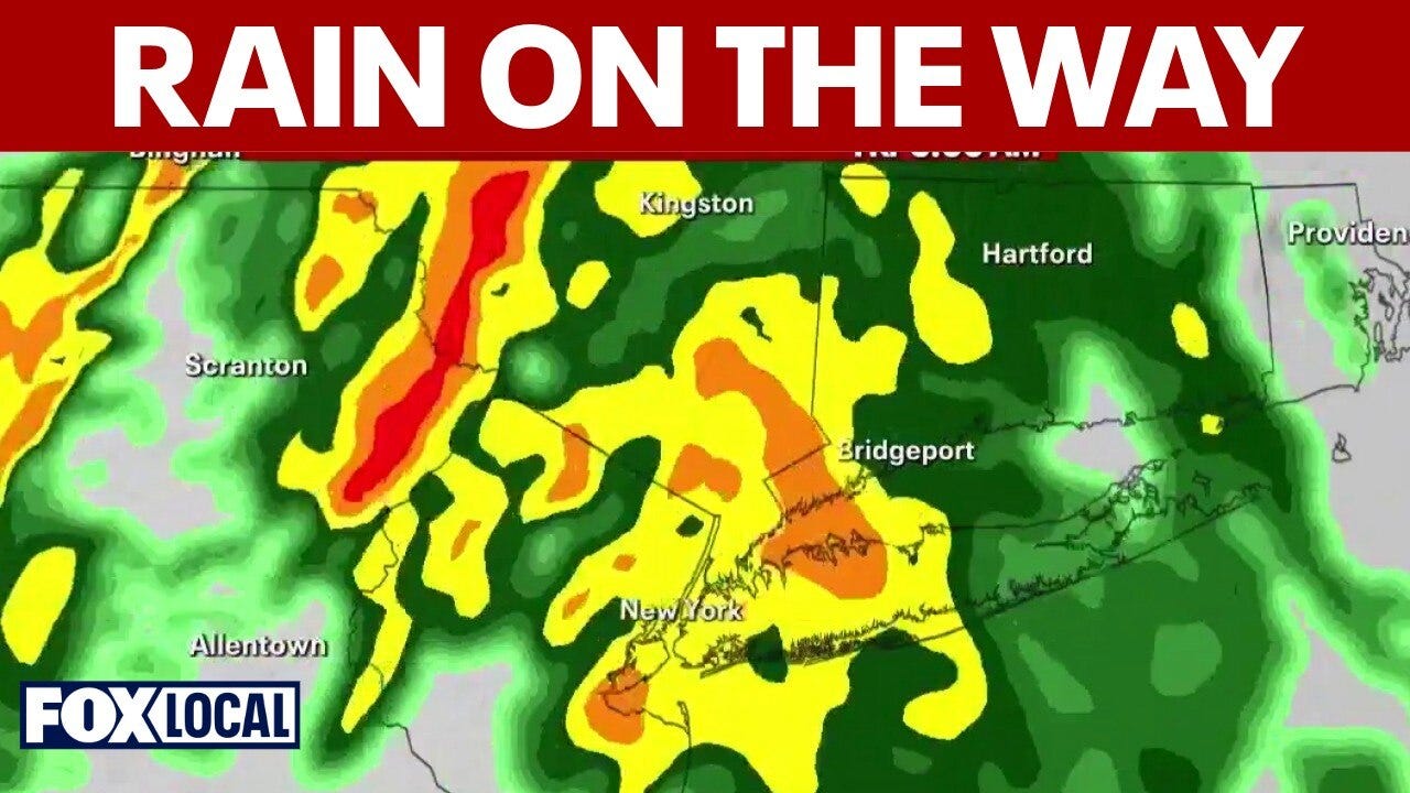 NYC weather forecast: Heavy rain on the way this week