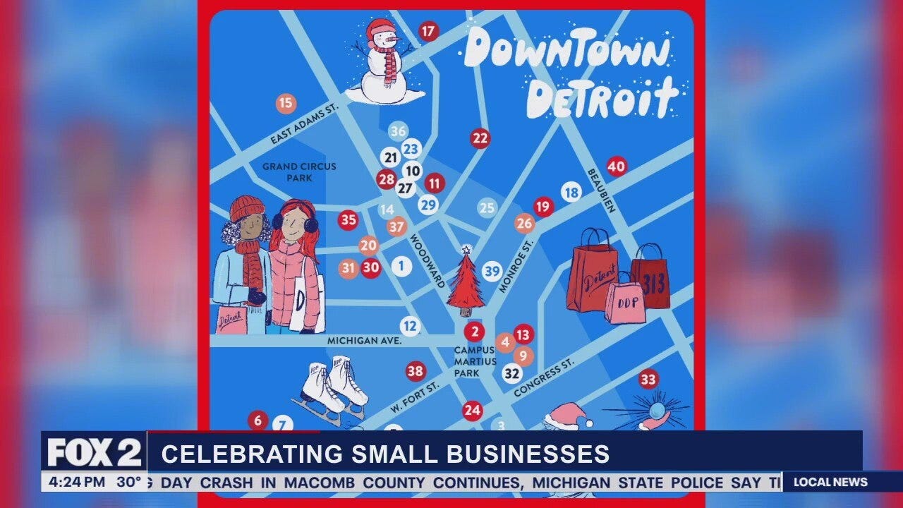 25 Days of December kicks off, celebrating Downtown Detroit businesses