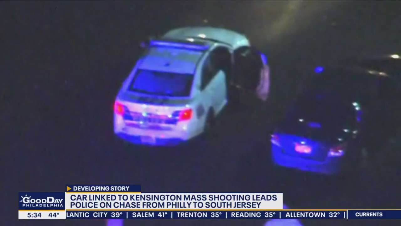 Car linked to Kensington mass shooting leads police on chase to ...