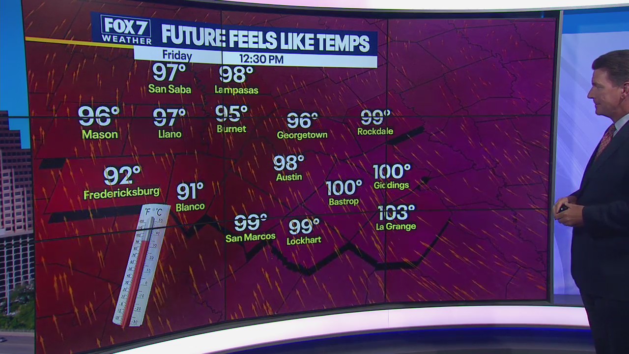 Air quality will be at unhealthy levels for sensitive groups as triple digit temps continue