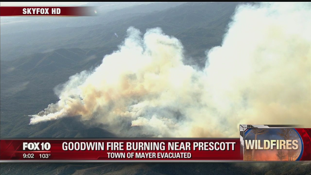 Goodwin Fire grows to 18,000 acres