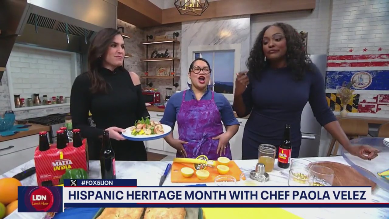 Celebrating Hispanic Heritage Month with Chef Paola Velez | FOX 5 DC