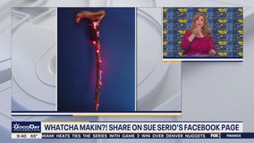 Whatcha Makin? Light-up Phillies, Eagles walking canes