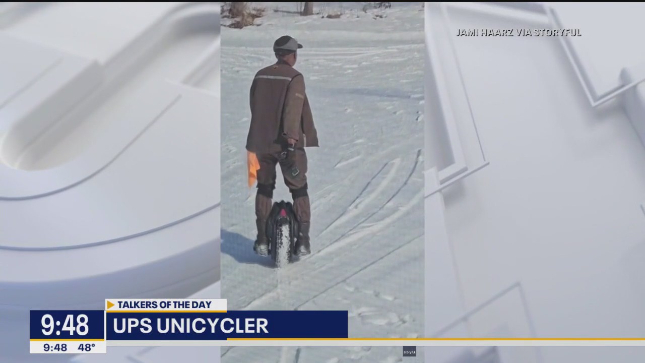 UPS' new mode of transportation: Electric unicycle