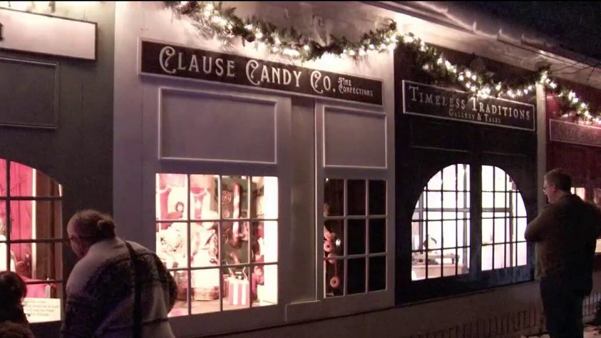 Collaboration makes St. Paul's Dayton's elves display