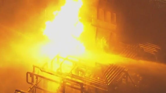 Massive fire erupts at Chevron's El Segundo refinery