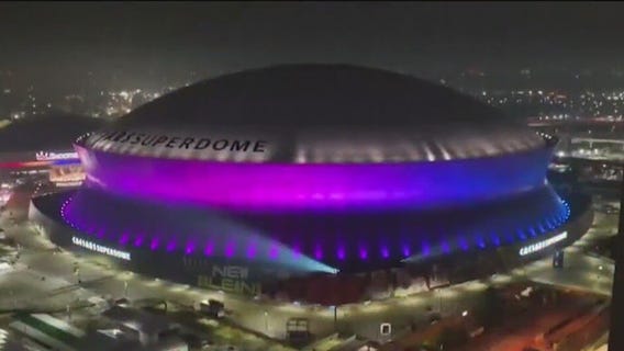 Super Bowl excitement across New Orleans