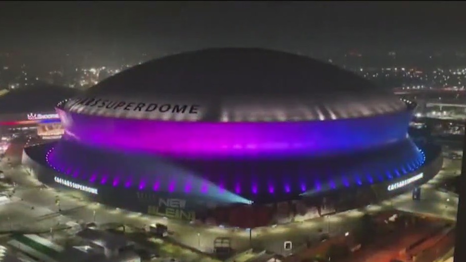 Super Bowl excitement across New Orleans