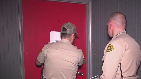LASD goes door-to-door in Eaton Fire burn scar zone