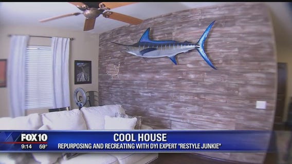 Cool House: Repurposing and recreating with DIY expert the 'Restyle Junkie'